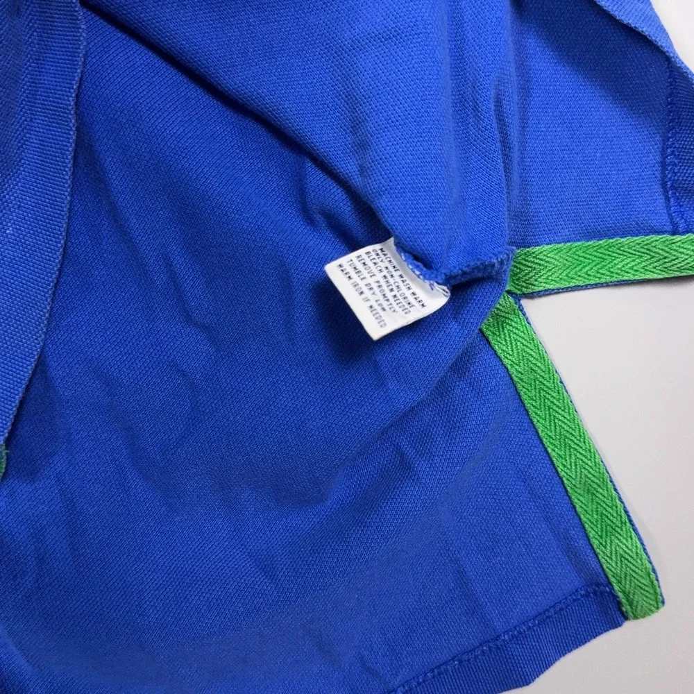 Polo Ralph Lauren Big Pony Polo Shirt Kids Size Large Blue Preppy